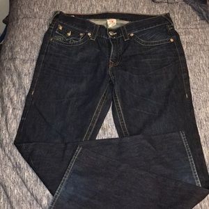 True religion dark wash jeans